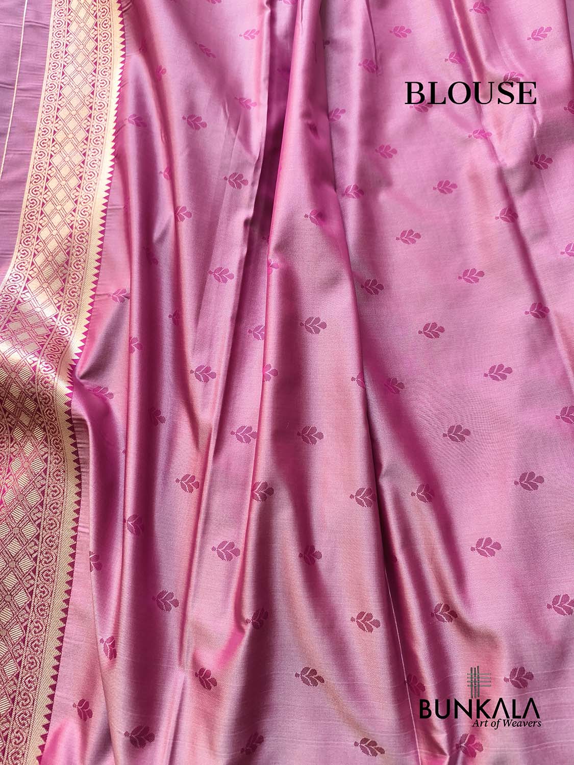 Pink Traditional Sona Rupa Jaal Weaved Banarasi Silk Saree