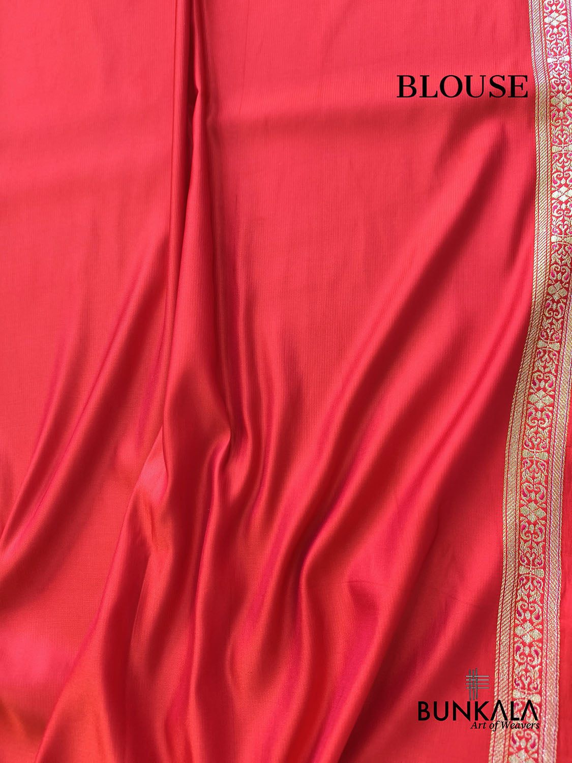 Shot Pink & Orange Brocade Weaved Banarasi Mashru Silk Saree