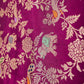 Purple Shikargha Ektara Kadwa Handweaved Banarasi Pure Katan Silk Dupatta