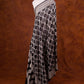 Black Pure Georgette Handloom Silver Zari Jaal Design Banarasi Dupatta