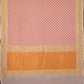 Dyeable Pure Georgette Handloom Geometric Design Meenakari Banarasi Dupatta