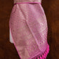 Pink Mashru Silk Brocade Weaved Banarasi Dupatta