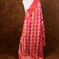 Red Rangkaat Sona Rupa Kadwa Handweaved Banarasi Pure Katan Silk Dupatta