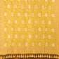 Yellow Floral Jaal Handloom Banarasi Pure Moonga Silk Dupatta
