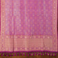 Lavender Brocade Geometric Jaal Design Handloom Banarasi Pure Moonga Silk Dupatta