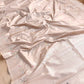 Pastel Grey Pure Katan Silk Double Tana Kadwa Handweaved Silver Zari Meenakari Banarasi Saree