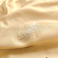 Pastel Yellow Pure Katan Silk Double Tana Kadwa Handweaved Silver Zari Meenakari Banarasi Saree