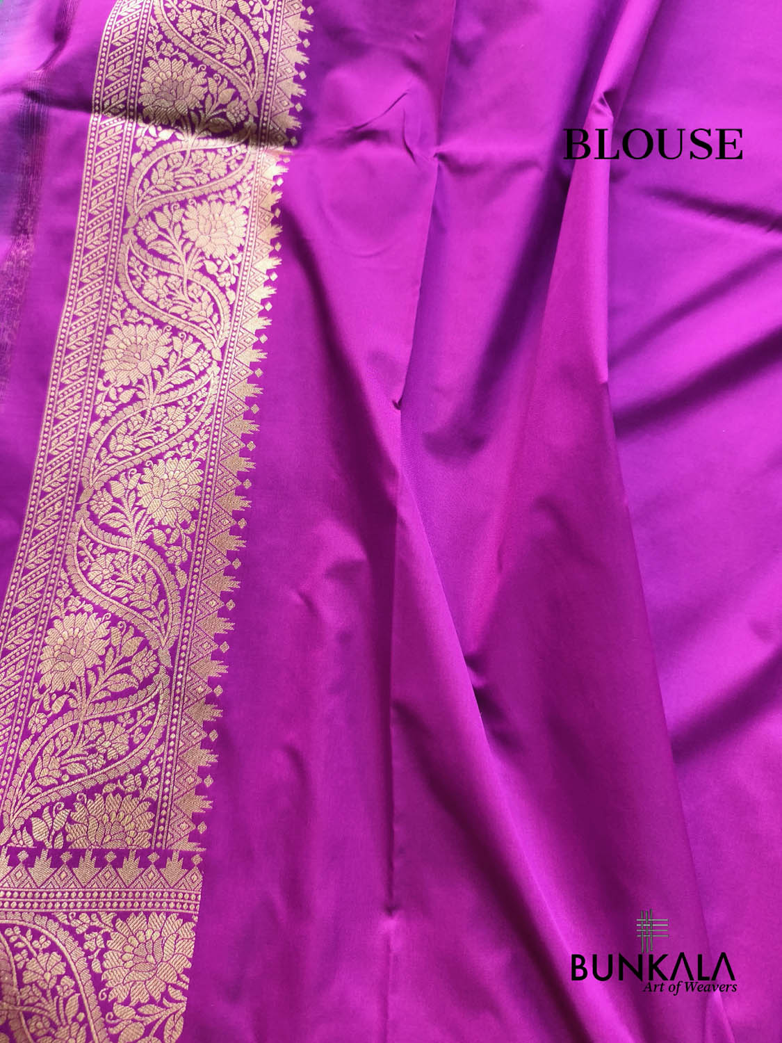 Purple Paisley Sona Rupa Buta Weaved Banarasi Silk Saree