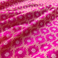 Pink Real Zari Banarasi Pure Katan Silk Kadwa Handloom Saree
