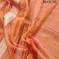 Pink Shot Allover Floral Tanchui Handloom Banarasi Tissue Silk Saree