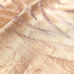 Natural Gold Zig Zag Pattern Tanchui Handloom Banarasi Tissue Silk Saree