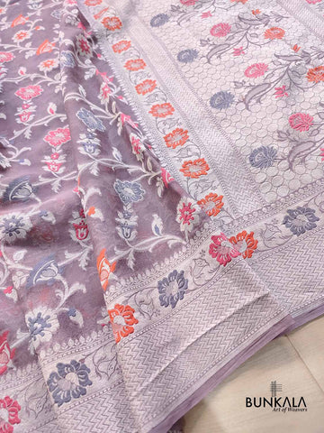 Buy Authentic Banarasi Georgette Sarees Online for Traditional Wear