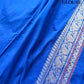 Royal Blue Silver Zari Buti Banarasi Pure Katan Silk Saree