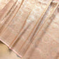 Pastel Peach Geometric Pattern Sona Rupa Banarasi Silk Saree