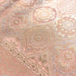 Pastel Peach Geometric Pattern Sona Rupa Banarasi Silk Saree