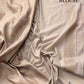 Soft Ivory Off White Resham Silk Brocade Antique Zari Weaved Banarasi Saree