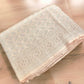 Off White Brocade Weaved Banarasi Mashru Silk Saree