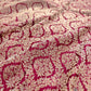 Burgundy Brocade Weaved Banarasi Mashru Silk Big Border Saree