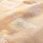 Pastel Peach Thread Work Floral Design Embroidered Organza Saree