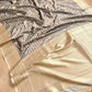 Grey Mashru Silk Banarasi Saree