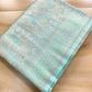 Pastel Blue Kimkhab Brocade Meenakari Banarasi Silk Saree