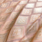 Pastel Peach Geometric Design Sona Rupa Banarasi Organza Silk Saree