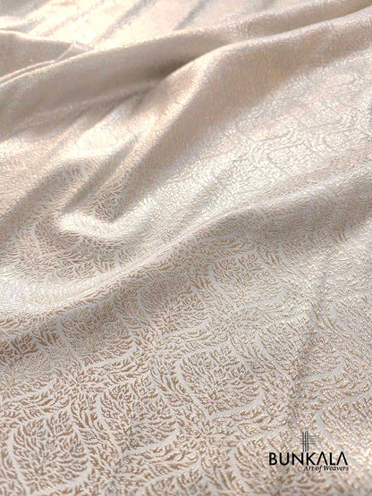 Light Blue Mashru Silk Banarasi Saree