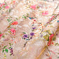 Lavender Digital Floral Printed Tanchui Banarasi Silk Saree