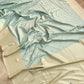 Light Blue Mashru Silk Banarasi Saree