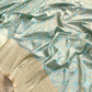 Light Blue Mashru Silk Banarasi Saree