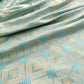 Light Blue Mashru Silk Banarasi Saree