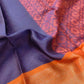 Blue Silk Banarasi Saree