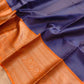 Blue Silk Banarasi Saree