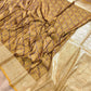Mustard Yellow Mashru Silk Jamewar Weaved Banarasi Saree