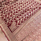 Dark Maroon Pure Katan Silk Handloom Banarasi Saree