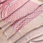 Pastel Baby Pink Geometric Pattern Jamewar Weaved Banarasi Soft Mashru Silk Saree