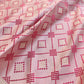 Pastel Baby Pink Geometric Pattern Jamewar Weaved Banarasi Soft Mashru Silk Saree