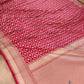 Red Traditional Pure Katan Silk Sona Rupa Zari HandloomJaal Design Banarasi Saree