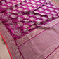 Jamuni Purple Meenakari Sona Rupa Kadwa Hand Weaved Banarasi Pure Katan Silk Saree