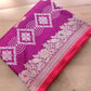 Jamuni Purple Meenakari Sona Rupa Kadwa Hand Weaved Banarasi Pure Katan Silk Saree