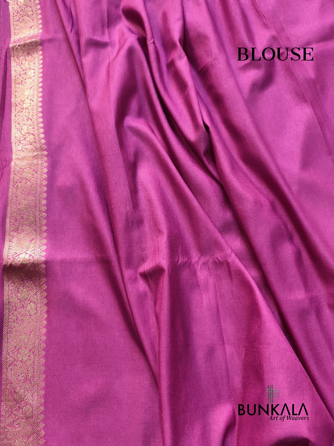 Lilac Shikargha All Over Weaved Banarasi Silk Saree