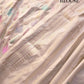 Ivory Multicolor Buta Rangkat Hand Kadwa Weaved Banarasi Pure Katan Silk Saree