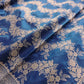 Blue Floral Jaal Handloom Banarasi Pure Katan Silk Saree