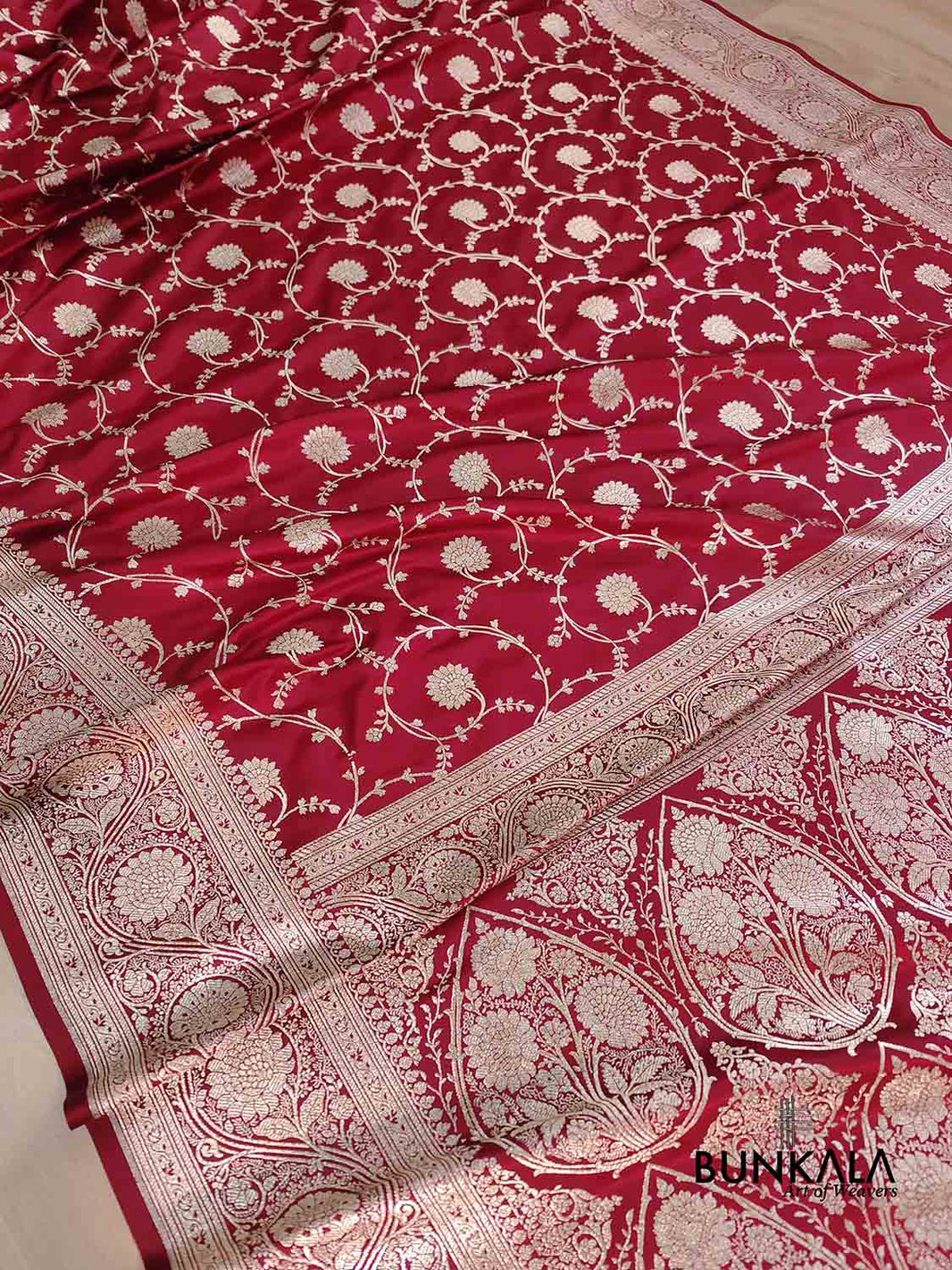Buy Banarasi Mashru Silk Sarees Online at Bunkala - Elevate Your Style ...
