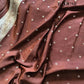 Brown Meenakari Buta Banarasi Mashru Silk Saree