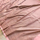 Peach Pink Brocade Antique Zari Weaved Banarasi Resham Silk Saree Floral Border