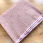 Lavender Brocade Antique Zari Weaved Leaf Design Banarasi Resham Silk Saree