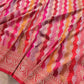 Red Rangkat Hand Kadwa Weaved Banarasi Pure Katan Silk Saree