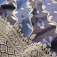 Rangkat Black and Grey Buti Weaved Banarasi Silk Saree