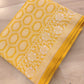 Yellow Oval Pattern Buta Sona Rupa Weaved Banarasi Silk Saree